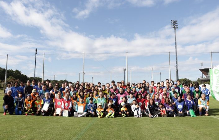 11月9日（土）に「Sport in Life　ウォーキングフットボールDay」を開催しました！