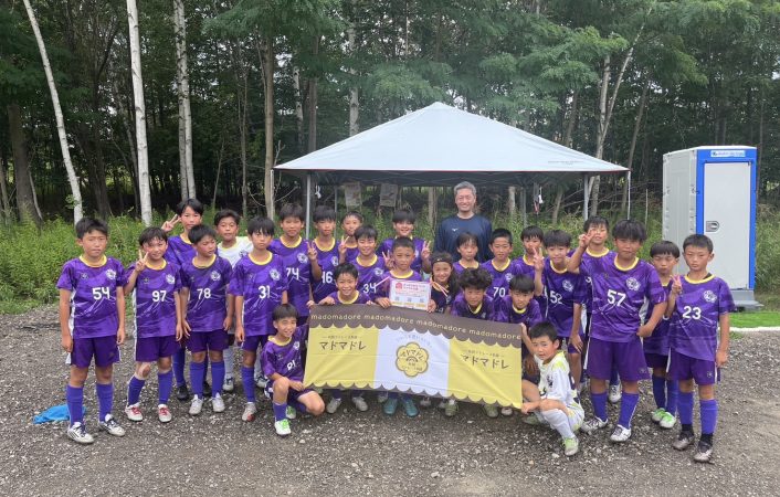 第2回U-12マドマドレ杯サッカー大会で健康測定会を開催しました。