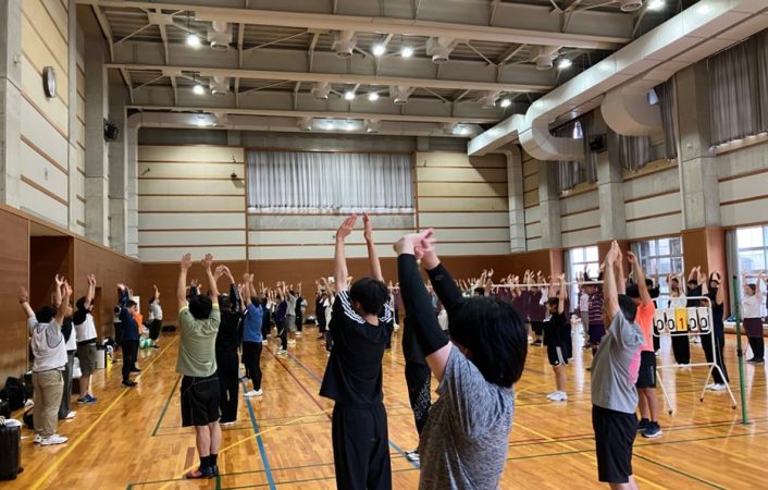 スポーツで「和」を深め、社員の健康増進に取り組んでいます