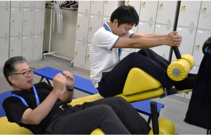 スポーツを通じた職員の健康維持・増進、事業所の活力アップへ！